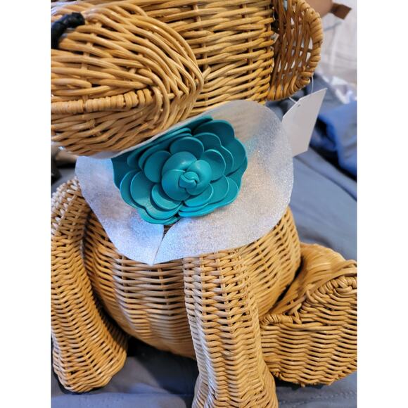 KATE SPADE Limited Edition “Georgia” Wicker Monkey Bag - Picture 16 of 16